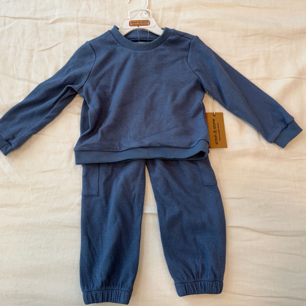 Kids Blue Jogger Set
